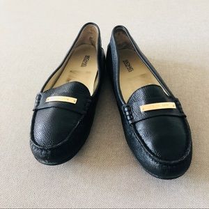 MICHAEL Michael Kors Black Leather Loafer